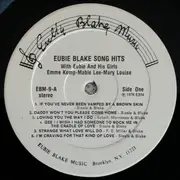 LP - Eubie Blake - Song Hits