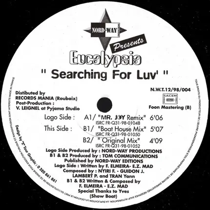 Eucalypsia - Searching For Luv'