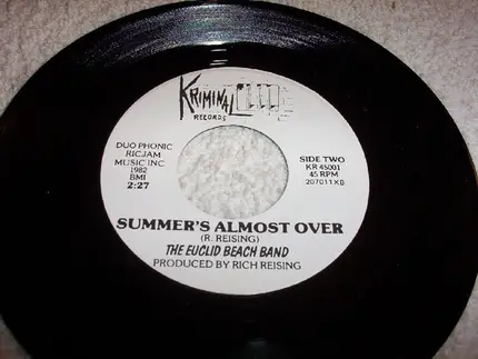 Euclid Beach Band - Headlands/Summer's Almost Over