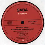 LP - Eugen Cicero - Romantic Swing - Gatefold