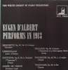 LP - Eugen d'Albert - Prerforms in 1913: Schubert, Liszt, Chopin, Grieg - box
