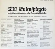 Double LP - Eugen Eschner , Gerhard Rosenfeld - Till Eulenspiegels Mehrsteils Wohlige Nacht / In Der Herberg Zu Kneiteln
