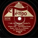 Schellack - Eugen Jahn Mit Seinem Orchester - I Hab' Die Schönen Maderln Net Erfunden / Ich Trink Den Wein Nicht Gern Allein