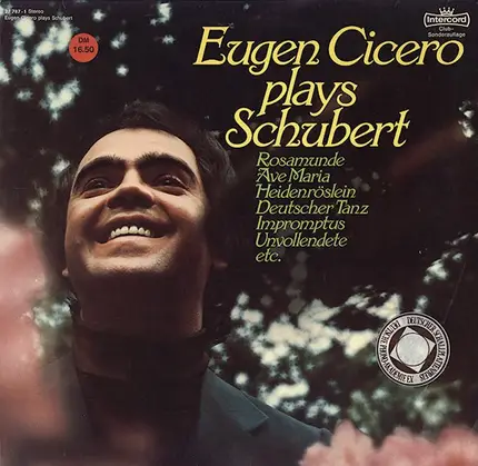 Eugen Cicero - plays Schubert