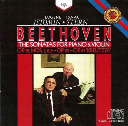 Beethoven - The Sonatas For Piano & Violin, Volume 1