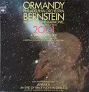 LP - Eugene Ormandy , The Philadelphia Orchestra - Leonard Bernstein , New York Philharmonic — With Greg - Perform Selections From - 2001 - A Space Odyssey / Music From Blomdahl's Opera - Anaria - An Epic Of Space Flight In 2038 A.D.