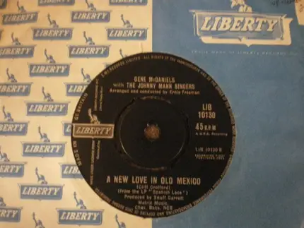 Eugene McDaniels With The Johnny Mann Singers - Anyone Else / A New Love In Old Mexico