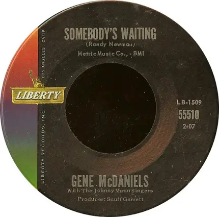 Eugene McDaniels With The Johnny Mann Singers - Spanish Lace