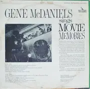 LP - Eugene McDaniels - Sings Movie Memories