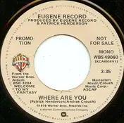 Eugene Record - Where Are You