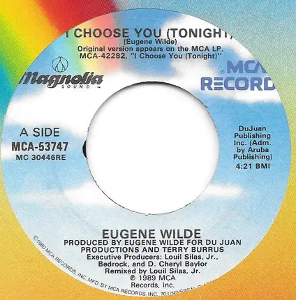 Eugene Wilde - I Choose You (Tonight)