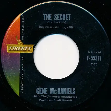 Eugene McDaniels With The Johnny Mann Singers - Tower Of Strength