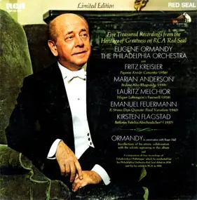 Eugene Ormandy - Five Treasured Recordings From The Heritage Of Greatness On RCA Red Seal