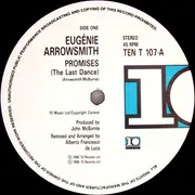 12inch Vinyl Single - Eugenie Arrowsmith - Promises (The Last Dance)
