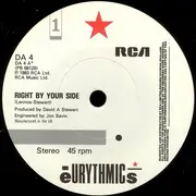 7'' - Eurythmics - Right By Your Side