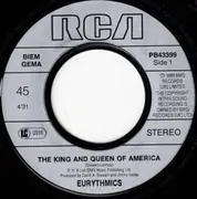 7inch Vinyl Single - Eurythmics - The King And Queen Of America / See No Evil