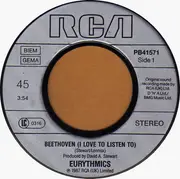 7inch Vinyl Single - Eurythmics - Beethoven