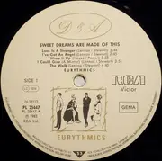 LP - Eurythmics - Sweet Dreams (Are Made Of This)