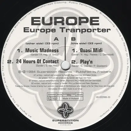 Europe - Europe Transporter