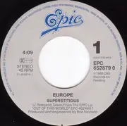 7inch Vinyl Single - Europe - Superstitious