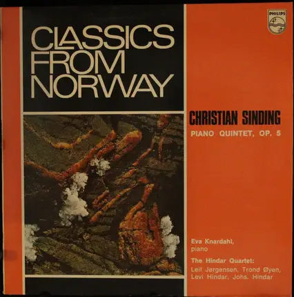 Eva Knardahl , Hindarkvartetten , Christian Sinding - Piano Quintet Op 5