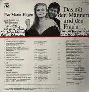 LP - Eva-Maria Hagen - Das Mit Den Männern Und Den Frau'n... - Gatefold, signed
