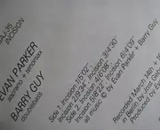 LP - Evan Parker / Barry Guy - Incision
