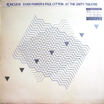 Evan Parker & Paul Lytton - At The Unity Theatre