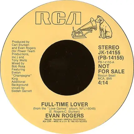 Evan Rogers - Full-Time Lover