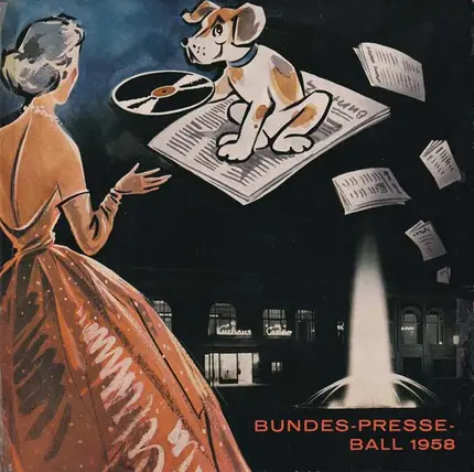 Eve Boswell , Lou Van Burg , Quartetto Enzo Gallo , Conny Froboess , Kenneth Spencer , Helmut Wegli - Bundes-Presseball 1958