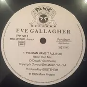 12inch Vinyl Single - Eve Gallagher - You Can Have It All