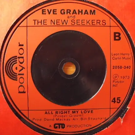 Eve Graham and The New Seekers - Nevertheless (I'm In Love With You)