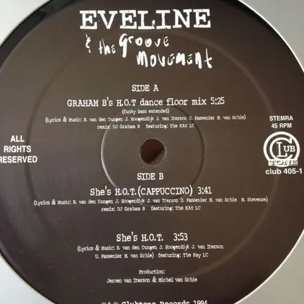 Eveline And The Groove Movement - She's Hot