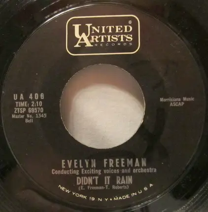 Evelyn Freeman - Didn't It Rain / Water Boy