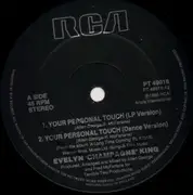 12inch Vinyl Single - Evelyn King - Your Personal Touch