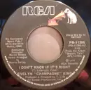 7inch Vinyl Single - Evelyn King - I Don't Know If It's Right / We're Going To A Party