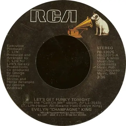 Evelyn 'Champagne' King - Let's Get Funky Tonight