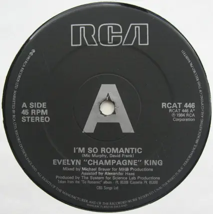 Evelyn King - I'm So Romantic