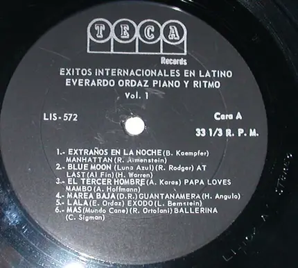 Everardo Ordaz - Exitos Internacionales En Latino (Vol. 1)