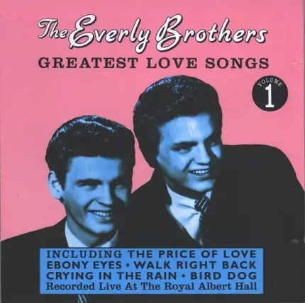 Everly Brothers - Greatest Love Songs - Volume 1
