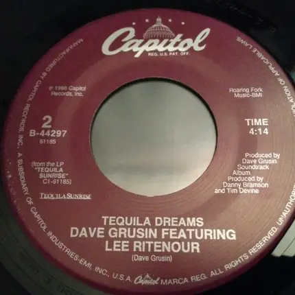 Everly Brothers With The Beach Boys / Dave Grusin Featuring Lee Ritenour - Don't Worry Baby / Tequila Dreams