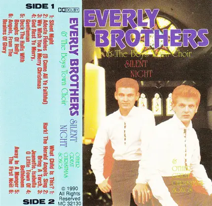 Everly Brothers & The Boys Town Choir - Silent Night