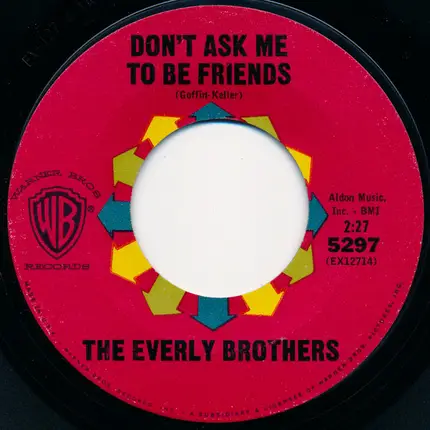 Everly Brothers - Don't Ask Me To Be Friends