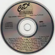 CD - Everly Brothers - I Want You To Know