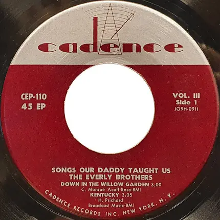 Everly Brothers - Songs Our Daddy Taught Us