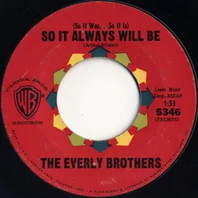 The Everly Brothers - (So It Was...So It Is) So It Always Will Be