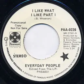 The Everyday People - I Like What I Like