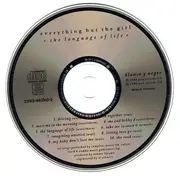 CD - Everything But The Girl - The Language Of Life