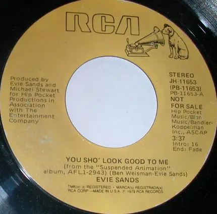 Evie Sands - You Sho' Look Good To Me
