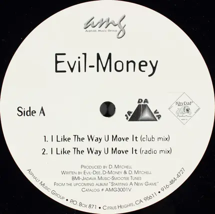 Evil-Money - I Like The Way U Move It